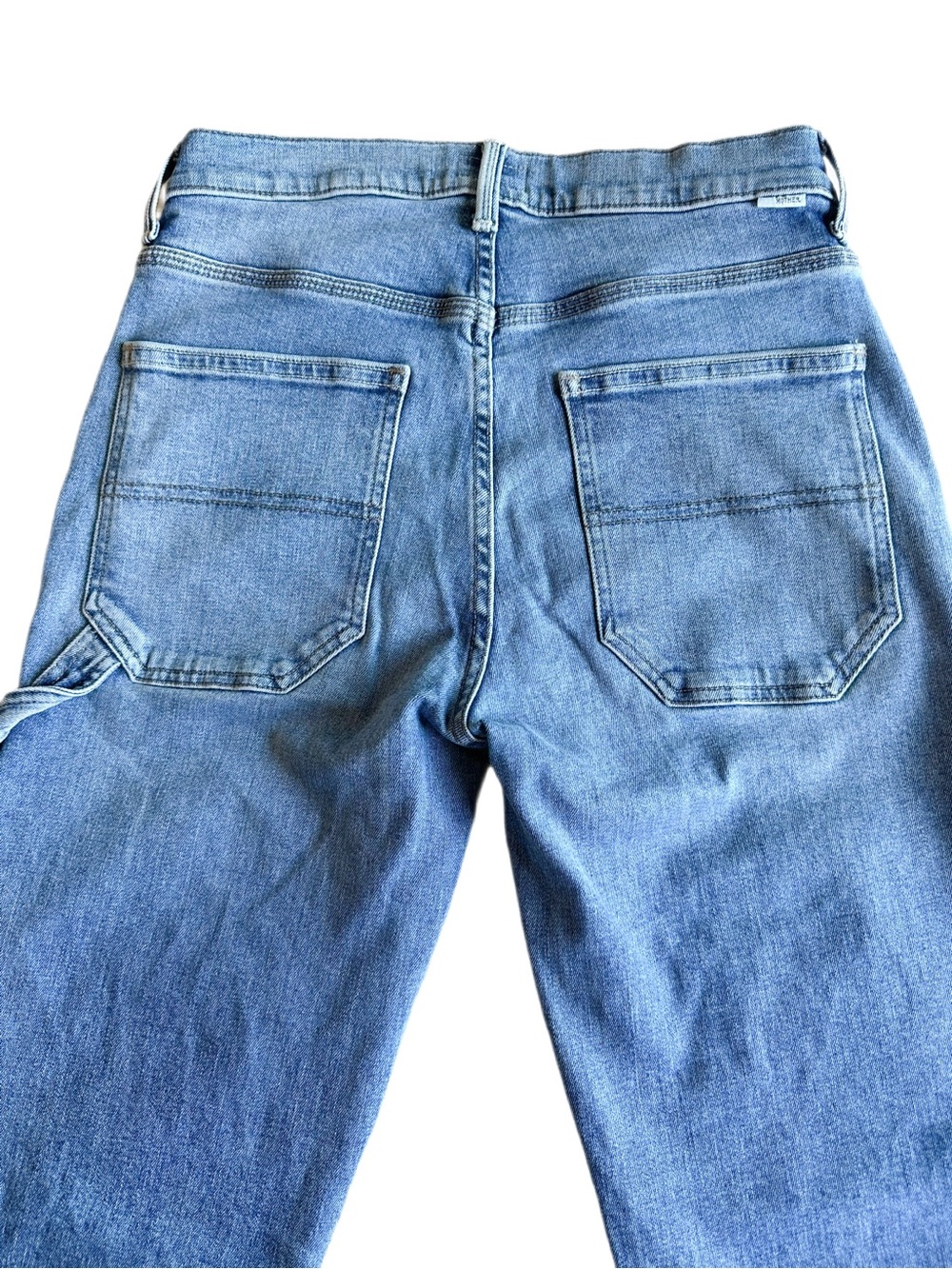 MOTHER High Waisted Utility Straight Leg Jeans So Long Wash Size 27 - Picture 6 of 10